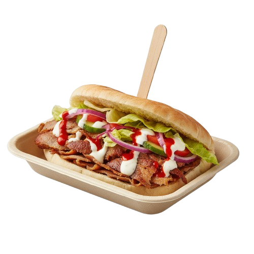 Turkse Pita met Döner Vlees
