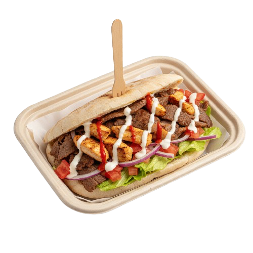 Turkse Pita met Döner Vlees